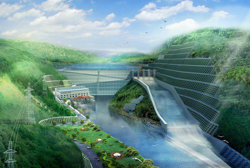 六安老挝南塔河1号水电站项目